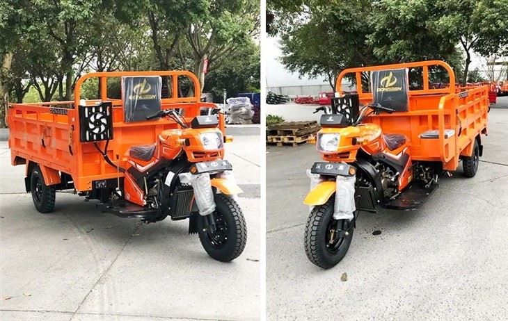 300cc Mechanic Self-dumper Motor Cargo Tricycle for Mineral Stone Delivery (2)